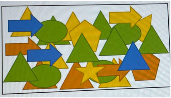 figuras de colores